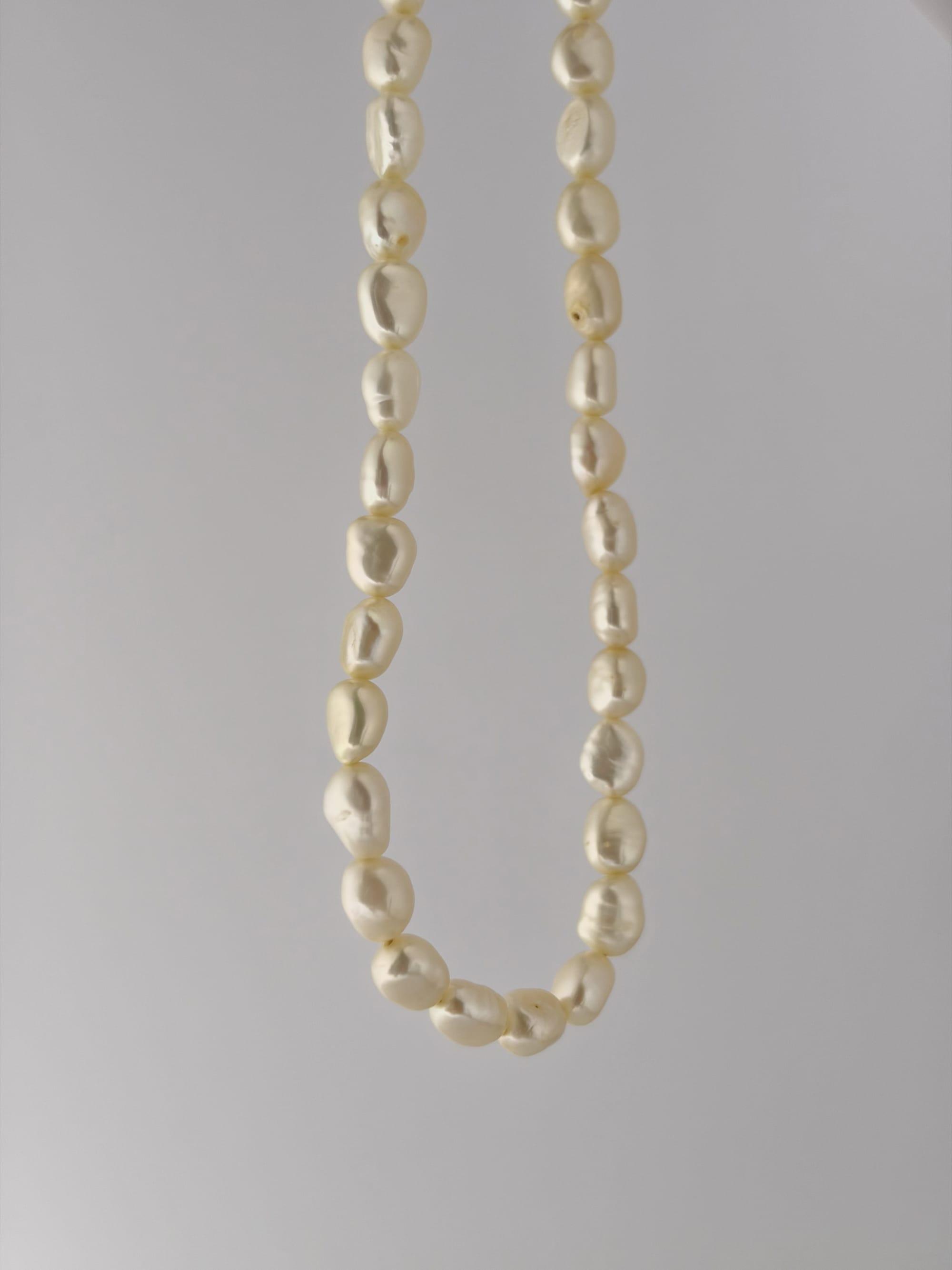 The classic pearl necklace